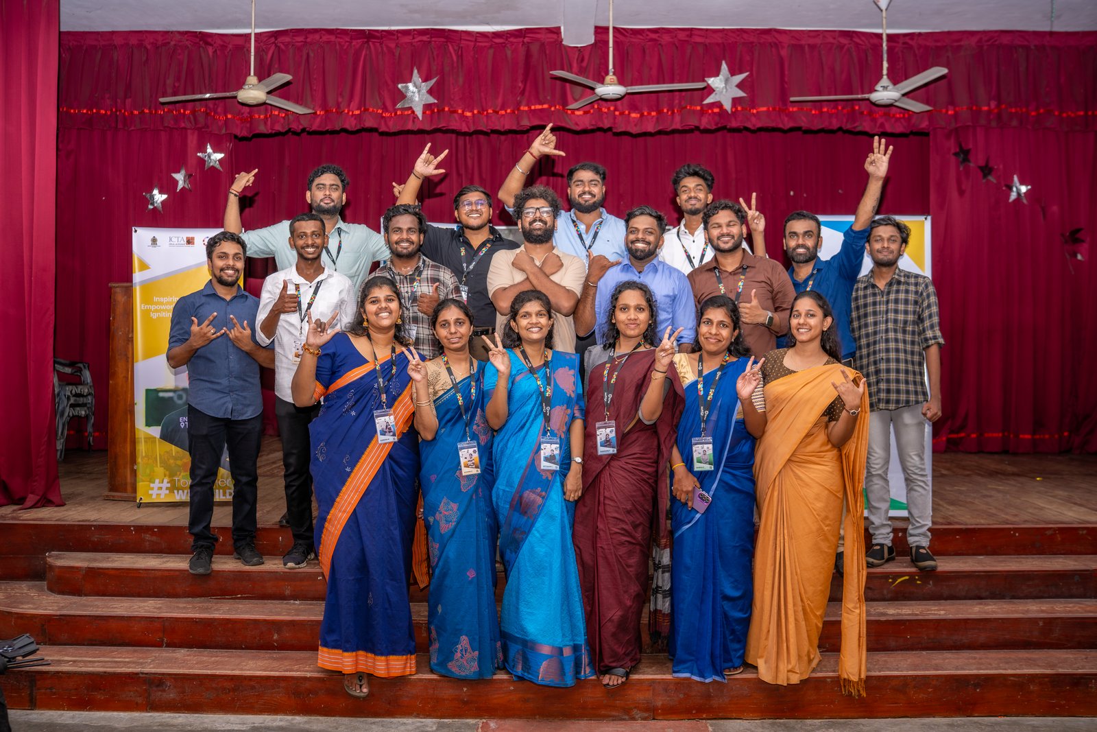 SPM Academy team at a community event